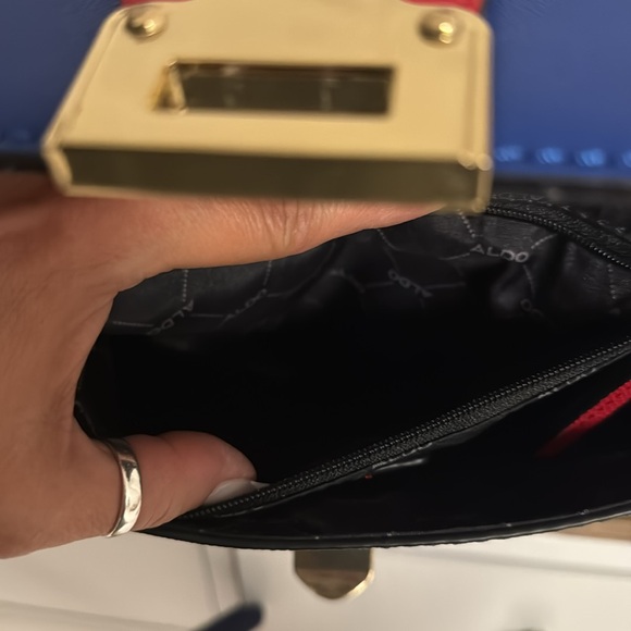 Red, White & Blue Aldo Purse - Picture 9 of 9